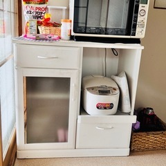 キッチン引き出しテーブルトップの画像