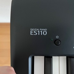 カワイデジタルピアノ ES110セット（ブラック）の画像