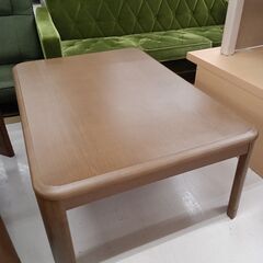 リユースのサカイ栃木店★ジモティ割あり★  おおたけ家具調こたつ21年製 ブラウン木目 W105×D75×H41 クリーニング済み TC9796の画像