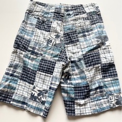 AMERICAN EAGLE アメリカンイーグル　パッチワークチェック柄 ハーフパンツショートパンツ　28インチの画像