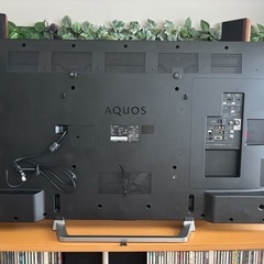 シャープ　AQUOS 55インチ液晶テレビ　LC-55W30 正常動作品の画像