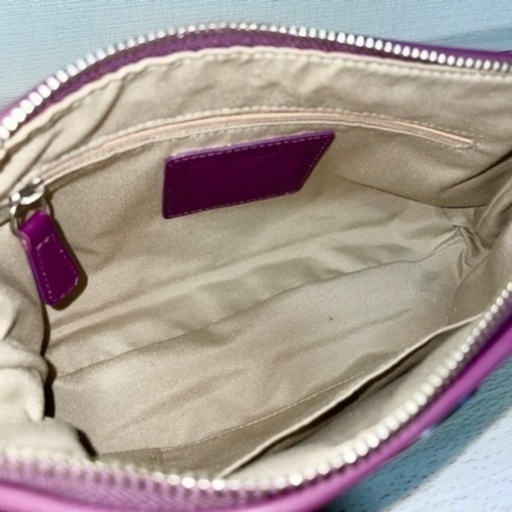 ☆現金払い可能☆ 【美品】COACH  2WAY シグネチャー ショルダーバッグ セミショルダー