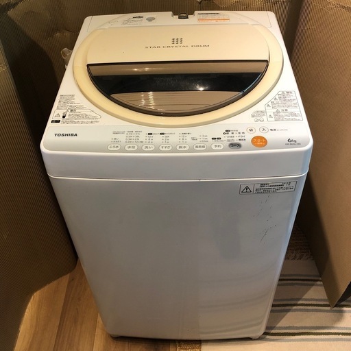宅内搬入◆中古★TOSHIBA　6㎏　 洗濯機　AW-60GM 楽天市場】【中古】SB-AW60GMW/洗濯機/6.0kg/TOSHIBA/東芝/AW