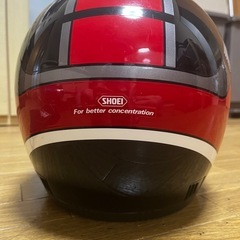 SHOEI RSV-SEGNO Mサイズ 収納袋付き スモークシールド ショーエイ レーシングレプリカ ヴィンテージ レトロの画像