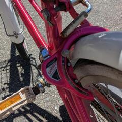 【引取り限定】子供用自転車　メゾピアノ20インチ　鍵付きの画像