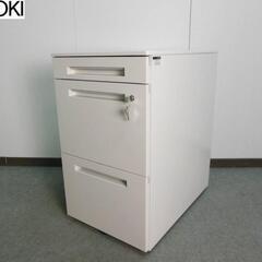 美品！引取限定富山市よりイトーキCZRデスクワゴンA4・3段 深型ペントレイの画像
