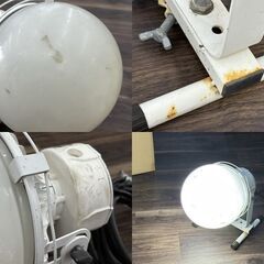 【中古】日動工業 L100W-AB-50K ディスクボール100W 床置きLEDライト 本体のみ【ハンズクラフト佐賀】の画像
