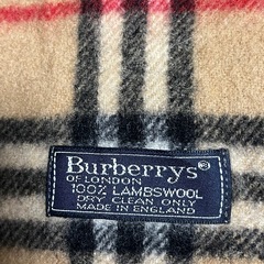 美品✨ Burberry's チェック マフラーの画像