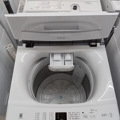 リユースのサカイ栃木店★ジモティ割あり★ Haier 洗濯機 JW-U45B  25年製 動作確認／クリーニング済み TC9800の画像