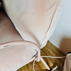 ピンクの3人掛けソファ🌸の画像