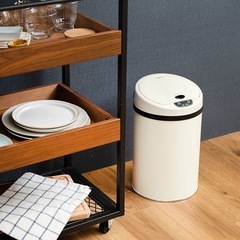 【新品】自動開閉ダストボックス センサー付きゴミ箱 12L GF-IT001 Refeelin リフィーリン  の画像