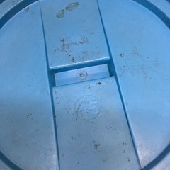 青ポリバケツゴミ箱
の画像