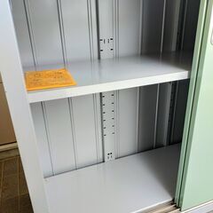 △ ① INABA イナバ スチール倉庫 スチール物置 (小) 鍵あり  サビあり 現状渡しの画像
