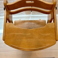 【決まりました】木製ベビーチェア（ハイチェア）の画像
