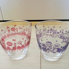 早い者勝ち！【サーティワン】スヌーピー　コラボ グラス　2個セット　未使用の画像