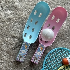 おもちゃ　玩具　外遊び　室内遊び　ボール　ラケット　の画像