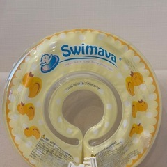 スイマーバ うきわ首リング(ダックイエロー)の画像