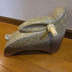 干支　ウサギ　陶器　空ボトルの画像