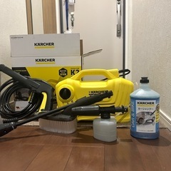 《未使用 未通電》ケルヒャー K2クラシックプラス　カーキット
の画像