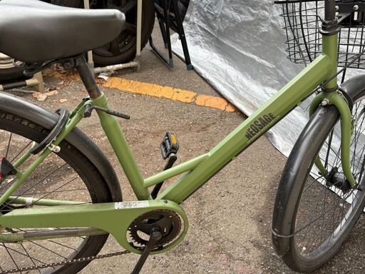 NEOSAGE  ネオサージュD マットカーキ 外装6段変速 27型自転車 シティバイク