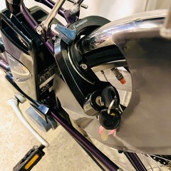 【武蔵小山店】 　パナソニック Panasonic ビビ ビビDX ViVi DX 電動アシスト自転車 電動自転車 26インチ 内装3段変速 アシスト自転車 中古電動自転車 電動アシスト 自転車美品 自転車動作品 通勤自転車 通学自転車 ママチャリ サドル裂け サドル破れ サドルカバー付属 新品バッテリー 正規品バッテリー バッテリー新品交換済 バッテリー2個 充電器2個 5点セット 付属品充実 中古自転車セットの画像