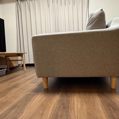 楽天 LAURU　ソファ 3人掛け 美品の画像