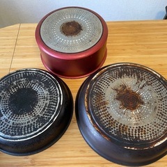 ティファールフライパン鍋3点セット  蓋付きの画像