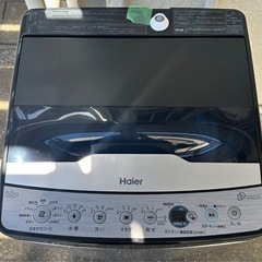 【引取】ハイアール 洗濯機 5.5kg JW-XP2CD55F★2025年製★動作確認済み の画像