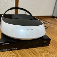 ジャンク品　SONY ヘッドマウントディスプレイの画像