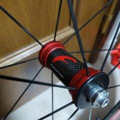 Fulcrum Racing Speed XLR80 フロントのみ　チューブラーホイール　マビックタイヤ付きの画像