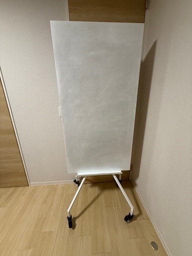 【2点セット】IKEA ELLOVEN エロヴェン　ホワイトボード ELLOVEN whiteboard/noticeboard with casters, white, 271/2x707/8