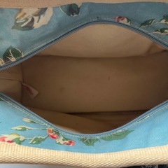 キャスキッドソン Cath Kidston トートバッグ　花柄　ブルーの画像