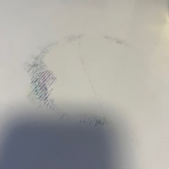 折りたためる白い座卓　机の画像