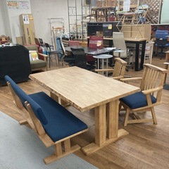 ダイニングテーブル　椅子セット　愛知県名古屋市でお取引限定 受渡決定)ダイニングテーブル(椅子もセット)