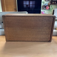 CDラック 木製　50枚収納可の画像