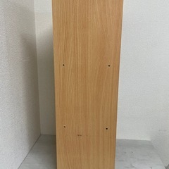 3段カラーボックス　ブラウンの画像