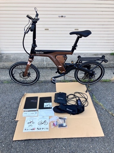 Besv PSF1電動アシスト自転車 ブラウン PSF1-20インチミニベロ-折りたたみモデルのe-Bike | BESV JAPAN