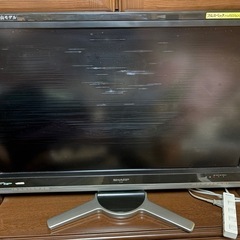【半ジャンク】SHARPテレビ37インチの画像