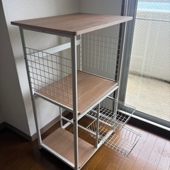 取引中【キッチンラック／収納棚】の画像