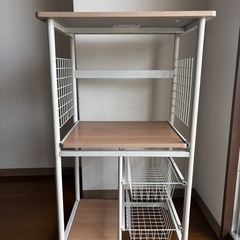 取引中【キッチンラック／収納棚】