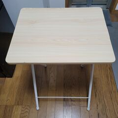 山善(YAMAZEN) テーブル ミニ 折りたたみ サイドテーブルの画像