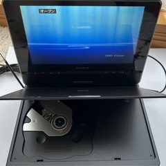 SONY　ポータブルDVDプレーヤーの画像