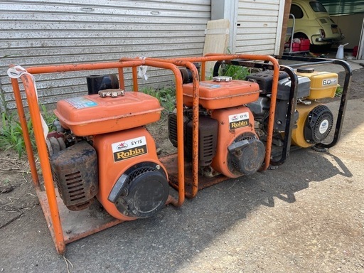 ジャンク品エンジンポンプ3台セット