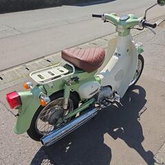 ホンダ　リトルカブ　初期カラー　グリーン　黄緑　の画像