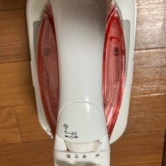 ②スチームアイロン美品【コードレスピンク】の画像