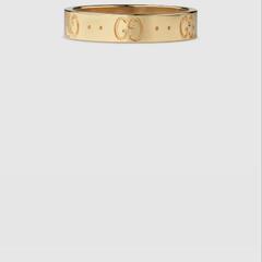 ★GUCCI　　ICONリング　　金投資にどうぞ