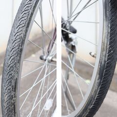 【7/28直販?】≪ZU1618ジ≫ YAMAHA/ヤマハ 電動アシスト自転車 PAS Natura PA26NM XOL5 26インチ 内装3段変速 電動自転車 鍵/バッテリー/充電器付属 現状品の画像