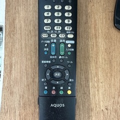 SHARP AQUOS 19インチ テレビ 2013年の画像