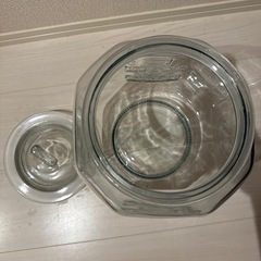 【受け渡し予定者様決定】無料 対面無し ガラス製 米びつ ストッカー 保存容器の画像