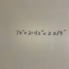 サーフボード　ミッドレングス　ファンボード 7'0" の画像